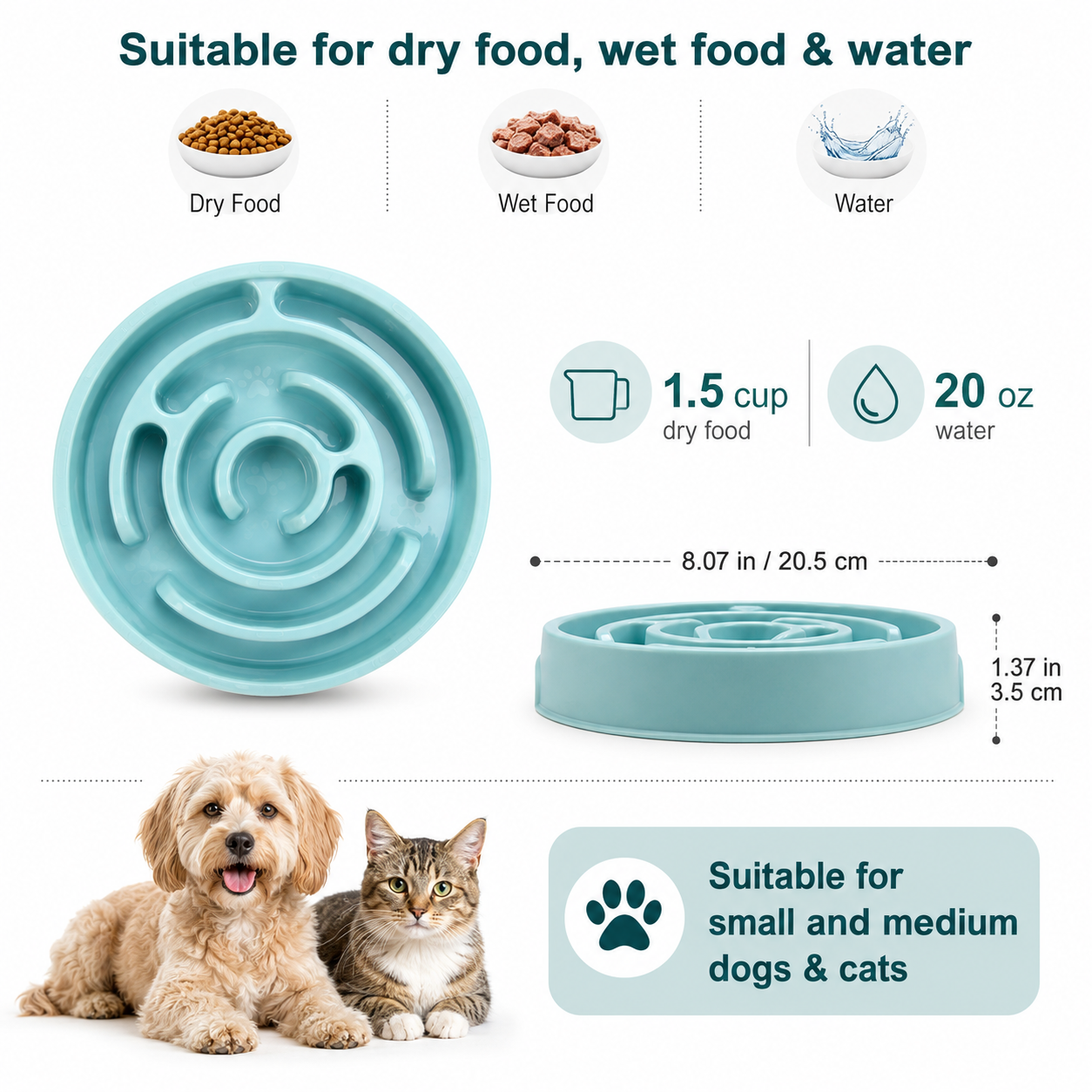 Slow Feeding Bowl
